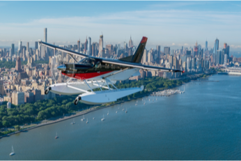Flying Over New York
