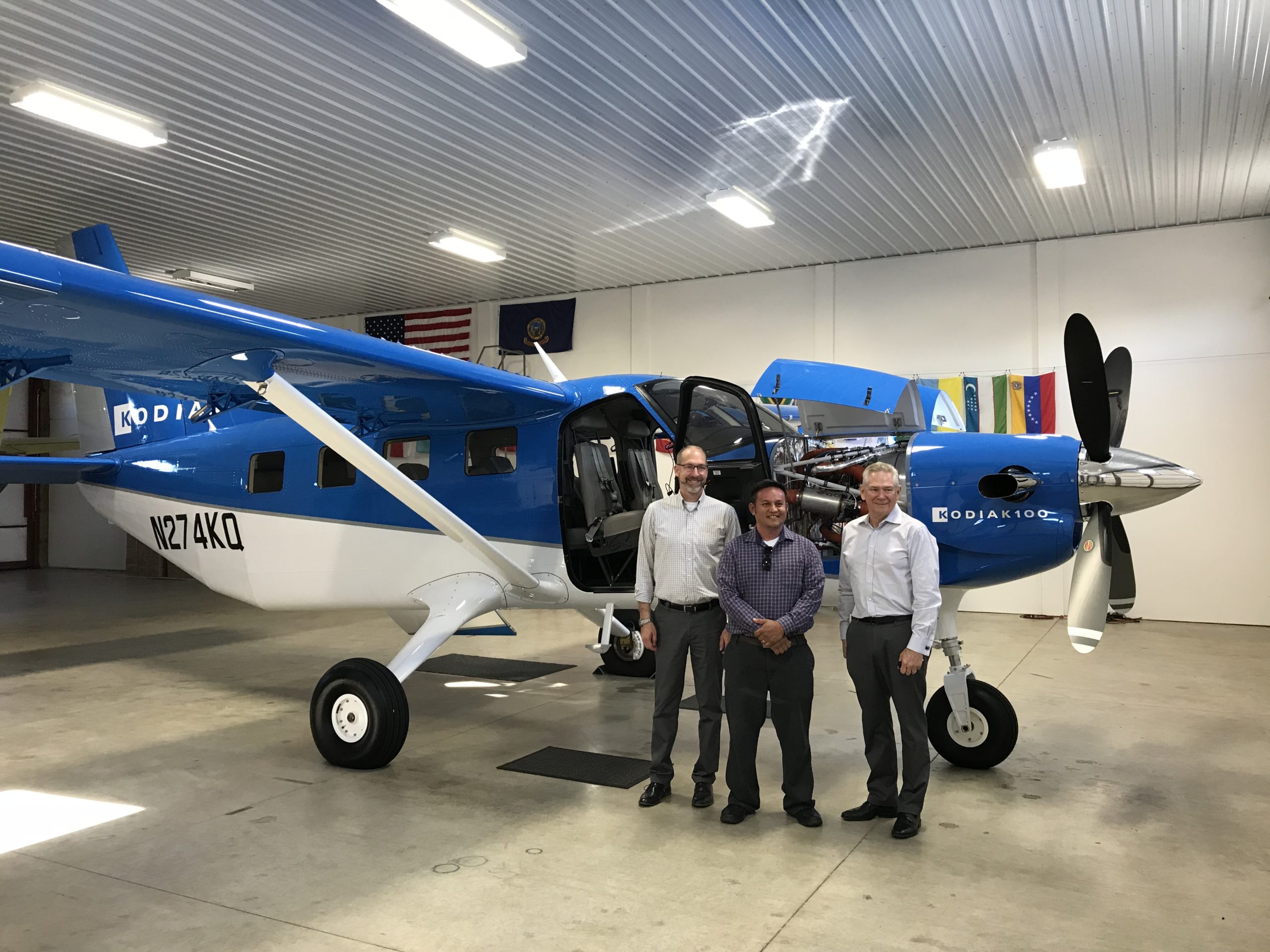 Forth Corporation receives its first aircraft from Daher Kodiak.