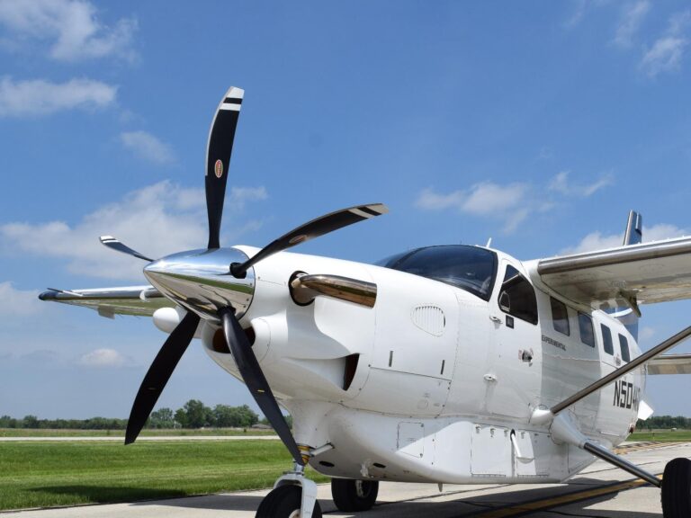 Daher unveils the fiveblade Hartzell composite propeller option on new